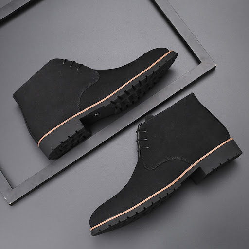 Title 4, Casual Mens Leather Shoes Zhongbang Leather Bo...