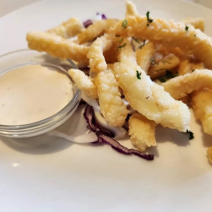 Calamari entree, super succulent