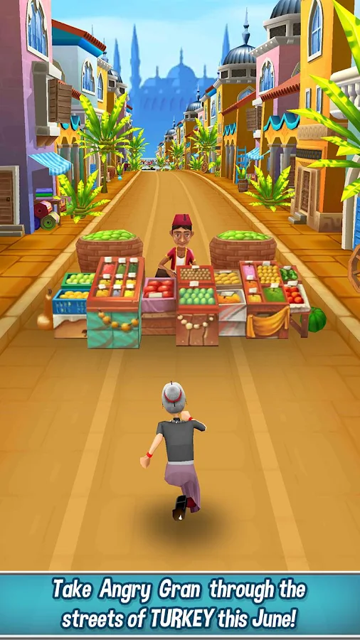 Angry Gran Run - Corrida Jogo - screenshot