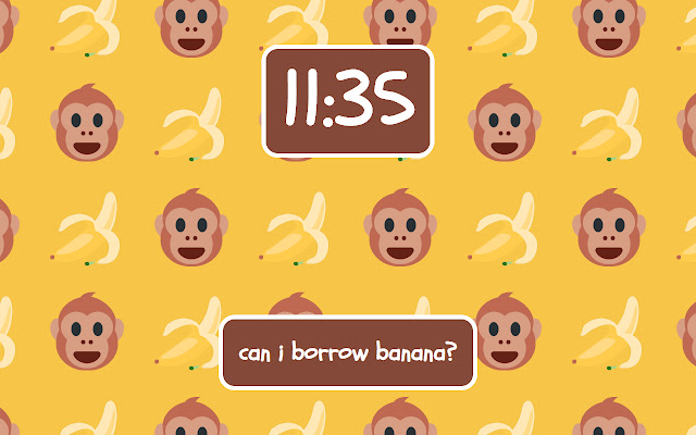 Monkey Banana chrome extension