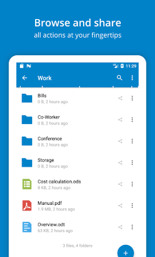 Screenshot Nextcloud