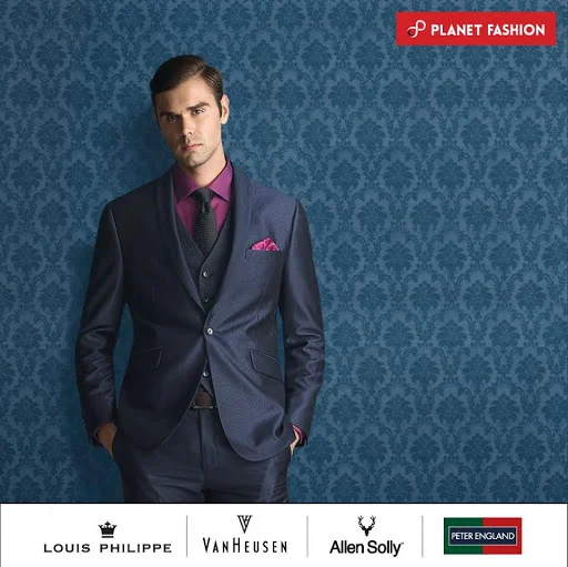 20% off for branded allen solly, van heusen & louis philippe