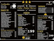 De Grandeur menu 1