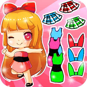 Cute Power Dress Up for Girls logo