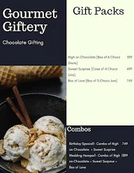 Gourmet Giftery menu 1