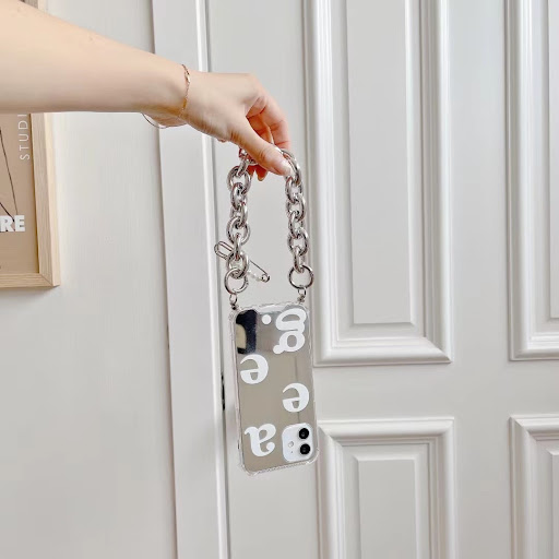 Title 4, Mirror Chain Phone Case. Stylish and protective...