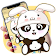 Yellow Cute Panda Bunny Theme icon