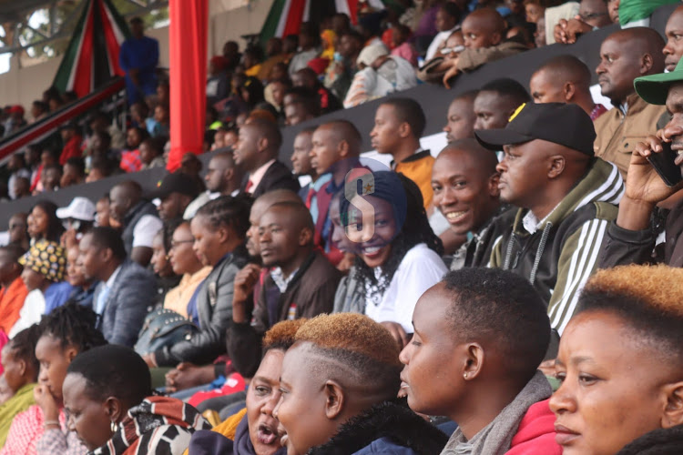 Thousands of Kenyans have converged at the Moi Stadium in Embu as Madaraka day celebrations kick off at high notch on June 1, 2023