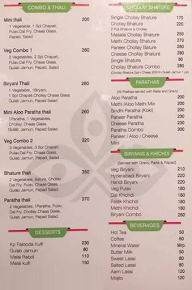 Kailash Parbat menu 1