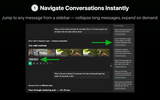 MemoFlows for ChatGPT - Navigate, Save, and Customize screenshot 1