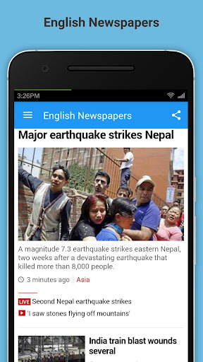 免費下載新聞APP|Indian English Newspapers app開箱文|APP開箱王