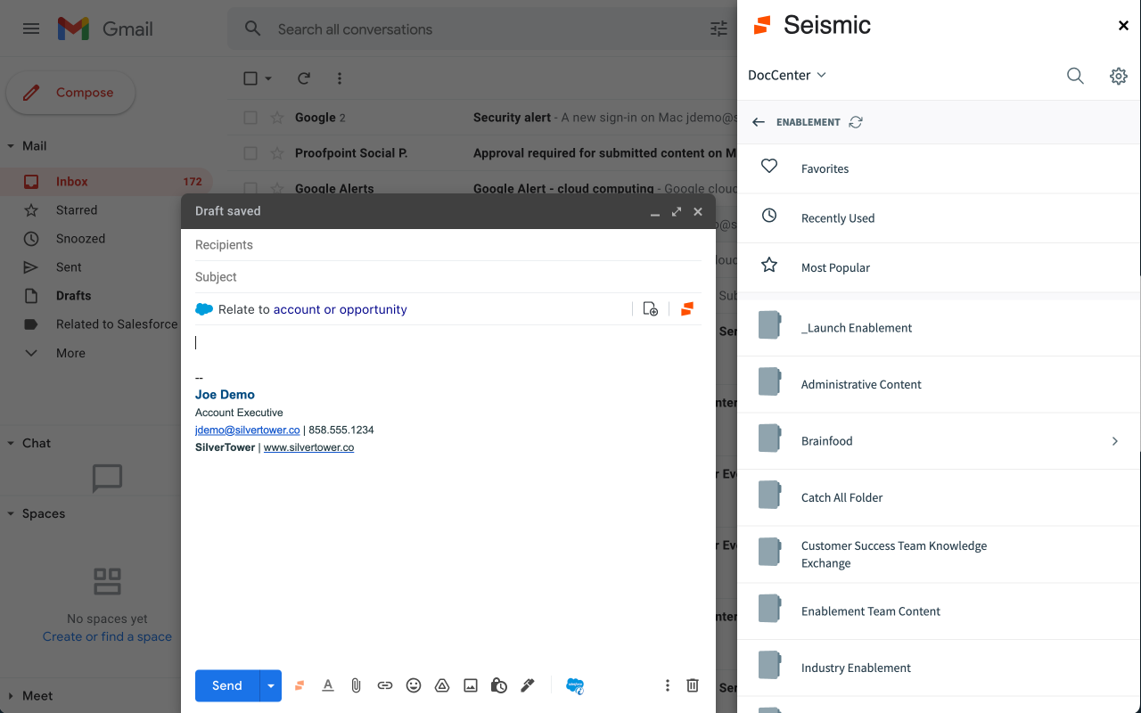 Seismic for Gmail Preview image 0