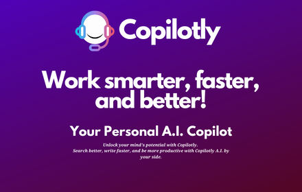 Copilotly: Your Personal AI Copilot Preview image 0