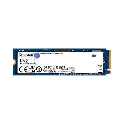 Ổ cứng gắn trong/ SSD Kingston NV2 1000GB M.2 2280 PCIe Gen 4.0 NVMe (SNV2S/1000G)