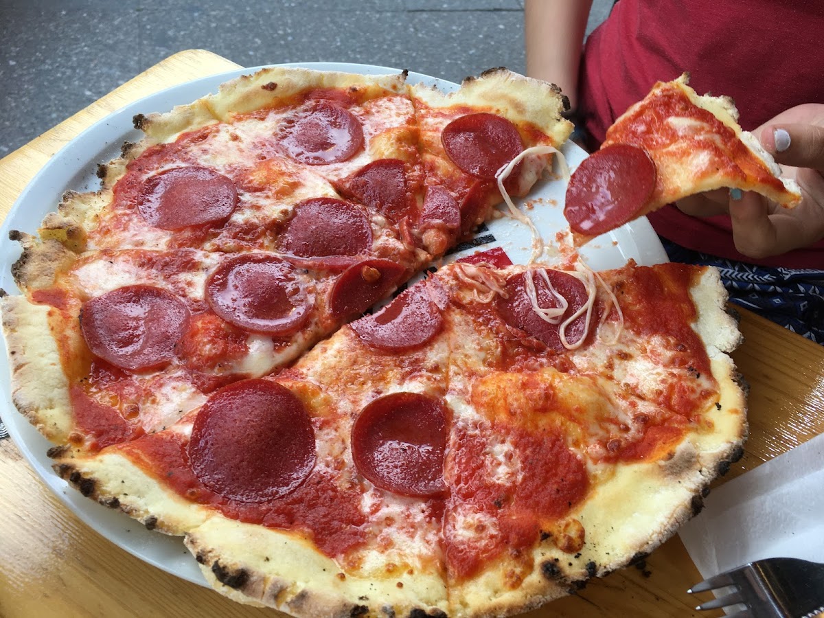 Gluten-Free Pizza at Pizza Meister Berlin