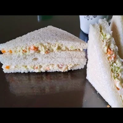 Coleslaw Veg Sandwich