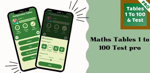 Maths Tables 1 to 100 Test Pro