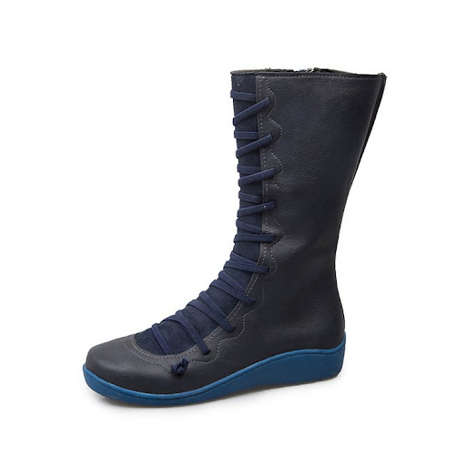 Title 3, Long low-heel Martin boots for women, offering ...