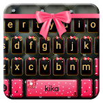 Cover Image of Скачать Luxury Bowknot Keyboard Theme 1.0 APK