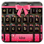 Cover Image of डाउनलोड Luxury Bowknot Keyboard Theme 1.0 APK