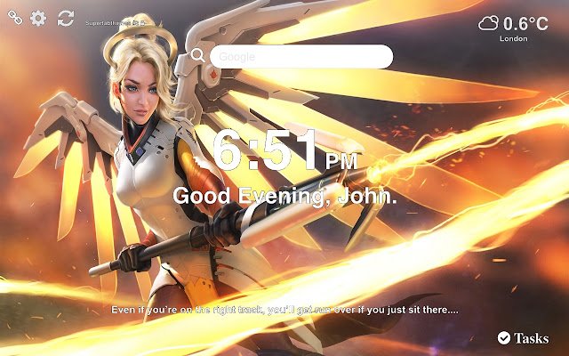 Mercy Overwatch Wallpapers and New Tab