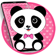 Cute Baby Panda Theme  Icon