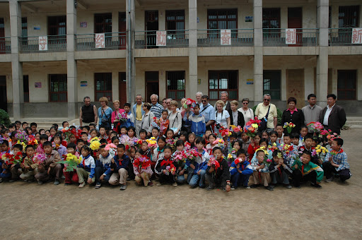 Visite d'une école Chine de Mongolie Intérieure