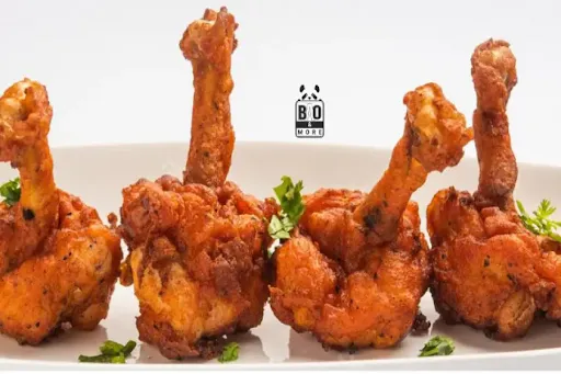 Chicken Lollipop Tossed In Schezwan Sauce [6 Pcs]