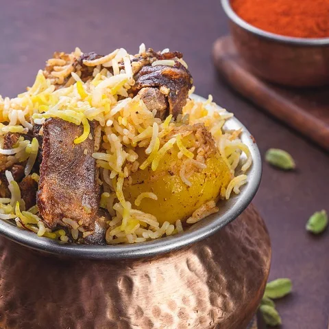 Kolkata Style Gosht Biryani