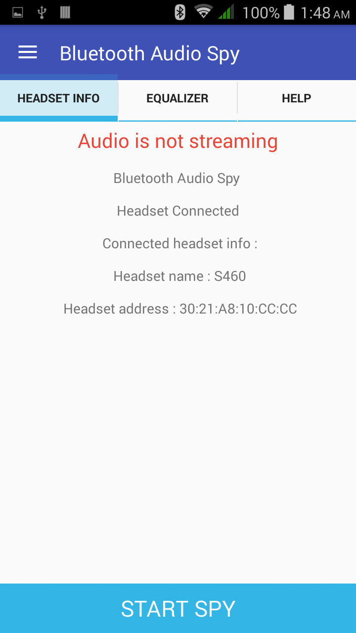Bluetooth Ear Spy (2016) Screen 1