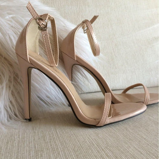 Title 2, Classic High Heels Womens Sandals Simple Word ...