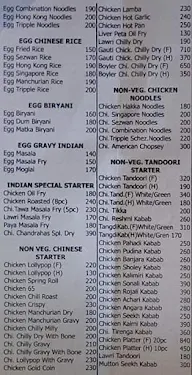 Hotel Chandrahas menu 7