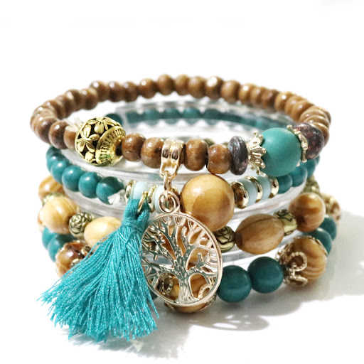 Title 2, Bohemian Bracelet Creative Womens Jewelry. Ele...