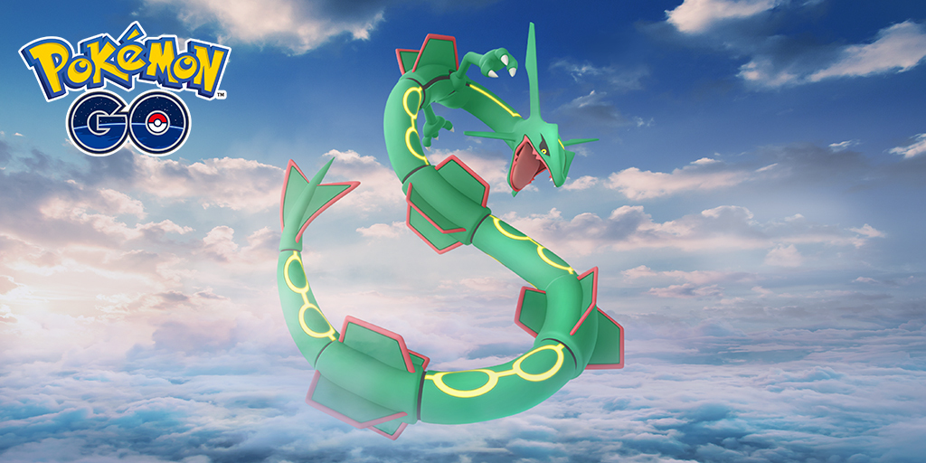 Shiny Rayquaza - Pokemon Go