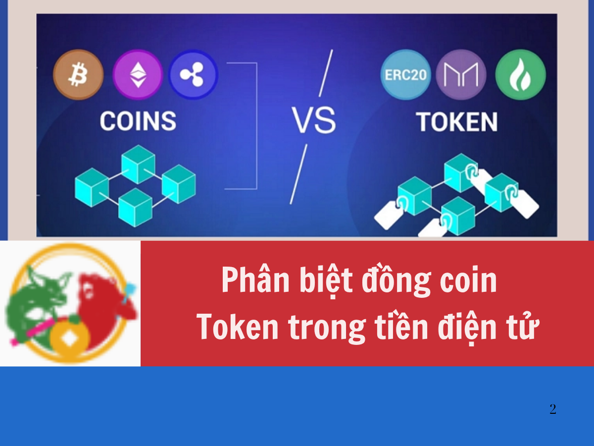 [2 Tips] Phân biệt giữa đồng coin và token trên thị trường tiền điện tử