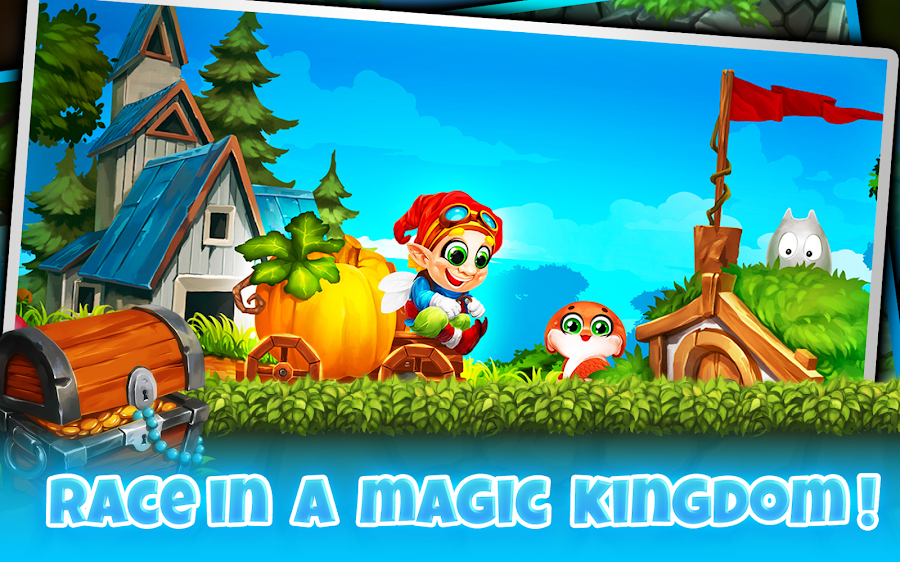 Fun Kid Racing Magic Forest - Screenshot 2
