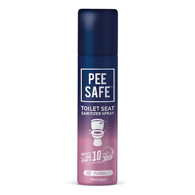 Pee Safe Toilet Seat Sanitizer Floral 75 Ml