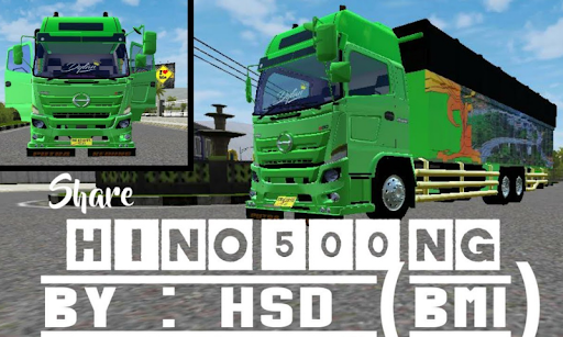 Mod Truck Hino 500 Muatan