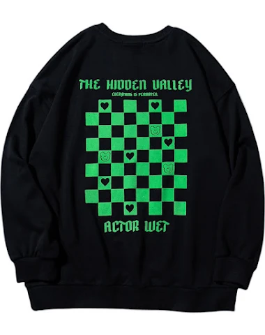 Top rétro chic style Boyfriend ampl - 0