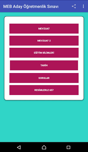 Aday Öğretmenlik Sınavı 2020