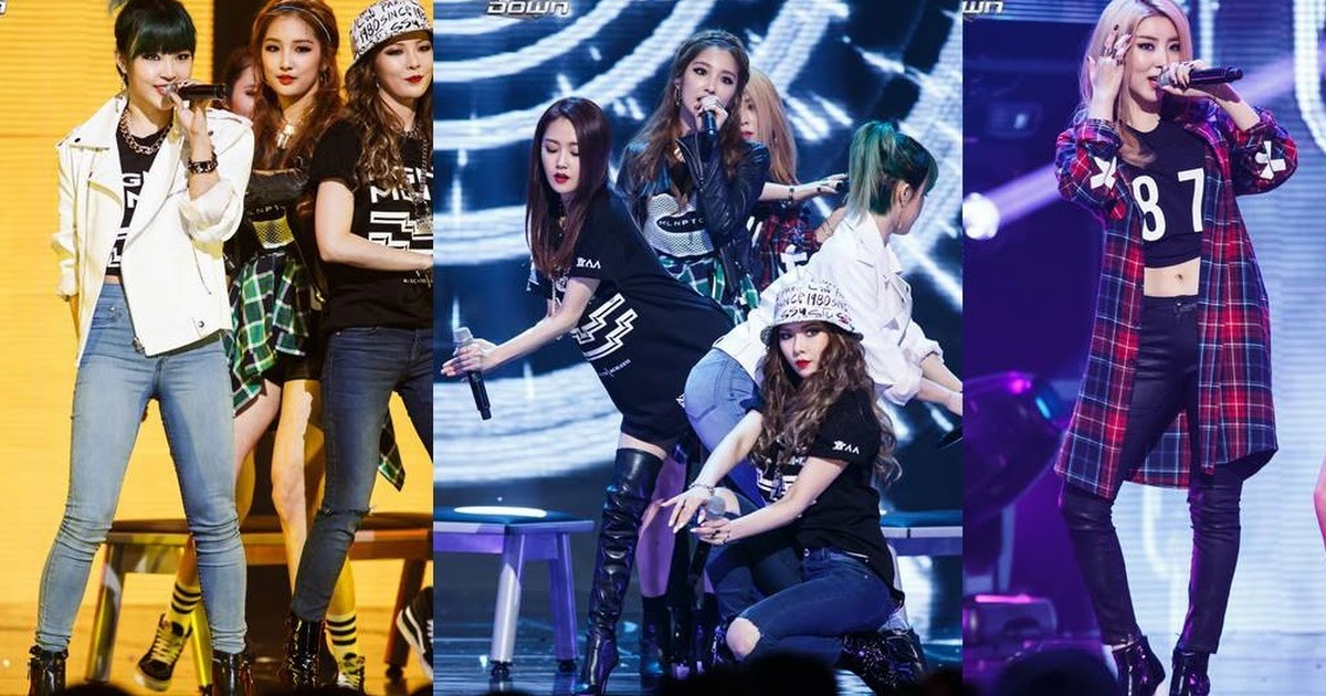 4MINUTE takes first place on Mnet M! Countdown with 