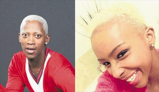 Twinsies: Singer Koyo and Boity in blond ambition