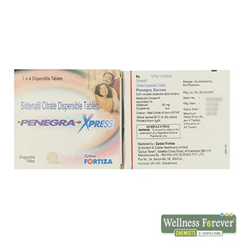 Penegra Xpress 100 Mg Tablet 4's