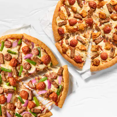 Super Value Deal : 2 Medium Non -Veg Pizzas Starting At Rs 685