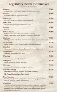 Steam - Rambagh Palace menu 4