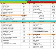 Bollywood Burger And Waffles Co menu 2