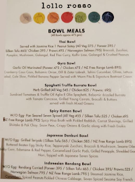 Lollo Rosso menu 8