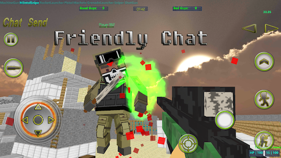 Pixel 3D Warfare Multiplayer Screenshots 19