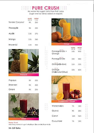 Fruitbae Aluva menu 2