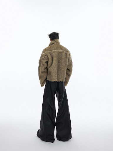 Title 3, Vintage Anti Sable Fur Grass Coat, warm and ele...